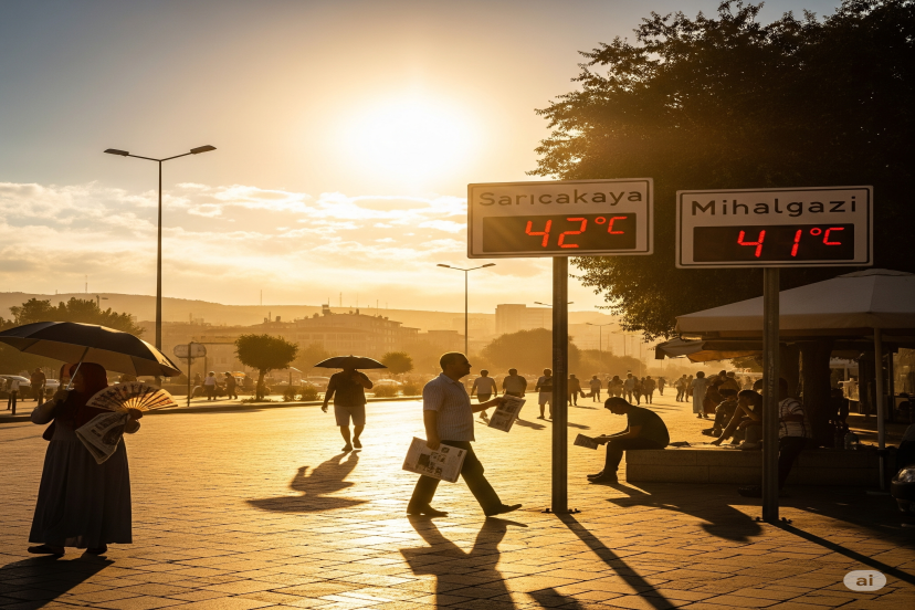 Sarıcakaya'da 42 Derece Bekleniyor: Meteoroloji'den Eskişehir İçin Kritik Sıcaklık Uyarısı!