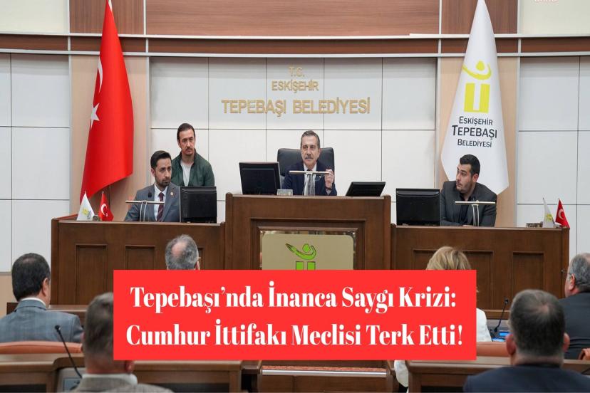 Tepebaşı’nda İnanca Saygı Krizi: Cumhur İttifakı Meclisi Terk Etti!