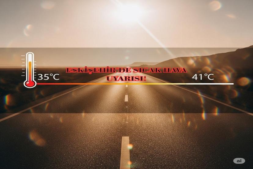 Eskişehir Kavruluyor: 42 Derecelik Sıcaklıkla Sarıcakaya Zirvede