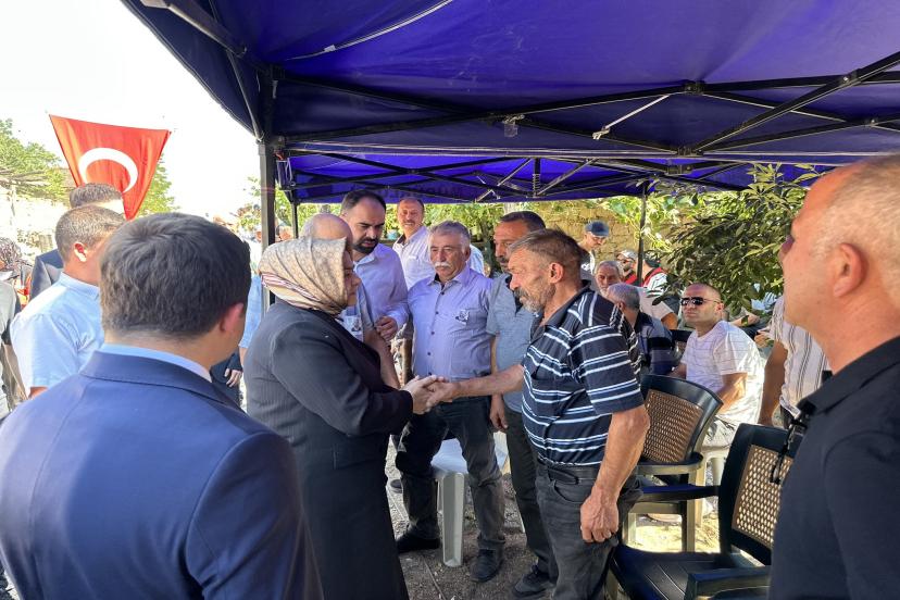 Ayşen Gürcan’dan Yangında Şehit Olan Kahramana Vefa Ziyareti