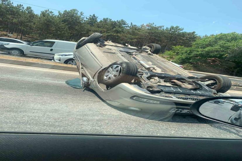 Eskişehir’de Yürekleri Ağza Getiren Kaza! Yaralılar Hastaneye Kaldırıldı