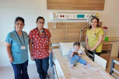 8 Aylık Bebek, Böbrek Taşı Ameliyatıyla Sağlığına Kavuştu!