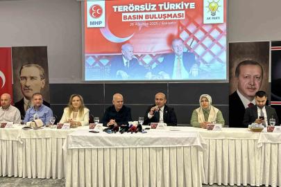 AK Parti ve MHP’den ortak ‘Terörsüz Türkiye’ açıklaması