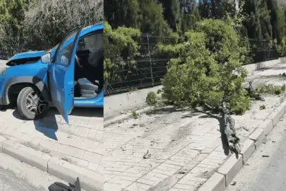 Eskişehir OSB’de Kaza: Otomobil Ağaca Çarptı