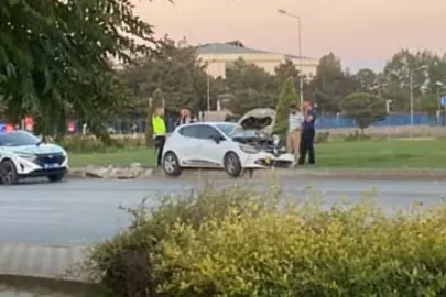 Eskişehir’de Trafik Kazası: Direksiyon Hakimiyetini Kaybeden Sürücü Korkuttu