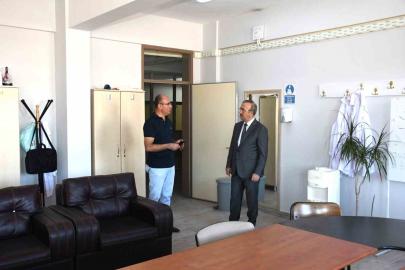 Müdür Aydın, yeni eğitim-öğretim yılına yönelik hazırlık çalışmalarını inceledi