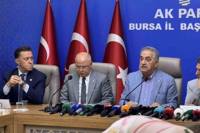 Nebi Hatipoğlu, partisinin Bursa il ve ilçe teşkilatlarını ziyaret etti