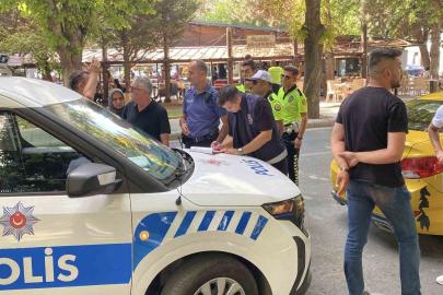 ESKİŞEHİR’DE TAKSİ DURAĞINDA KAVGA: POLİS ARAYA GİRDİ!