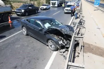 ESKİŞEHİR’DE TRAFO YÜKLÜ KAMYON KAZASI TRAFİĞİ FELÇ ETTİ!