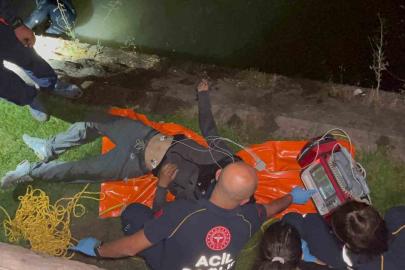 Porsuk Çayı’na düşen genç ağır yaralandı