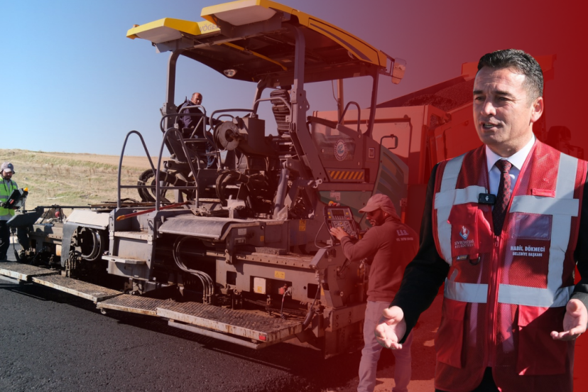 Sivrihisar’da Sıcak Asfalt Çalışmaları Sürüyor