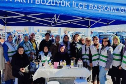 AK Parti Bilecik teşkilatı Bozüyük’te vatandaşla buluştu