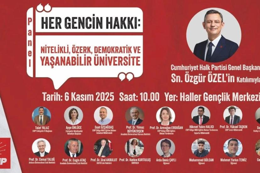 CHP Lideri Özgür Özel, Eskişehir’de Gençlerle Buluşuyor!