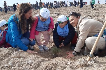 ESKİŞEHİR’DE 238 BİN FİDAN TOPRAKLA BULUŞTU!