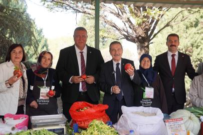 TEPEBAŞI’NDA TARIM VE ÜRETİM RUHU ATATÜRK’LE ANILDI!