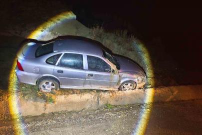 Bilecik’te otomobil yoldan çıktı: 2 yaralı