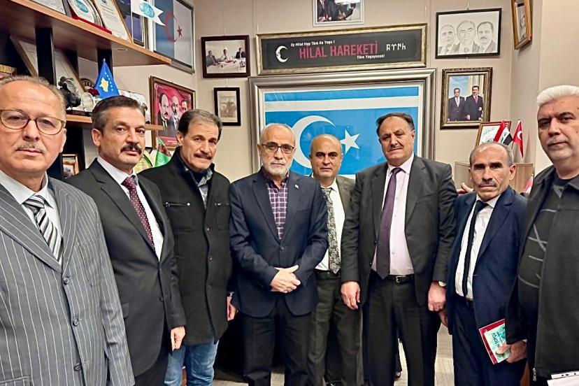 Cumhurbaşkanı Başdanışmanı Topçu, Suriye Türkmenlerinden oluşan heyeti kabul etti