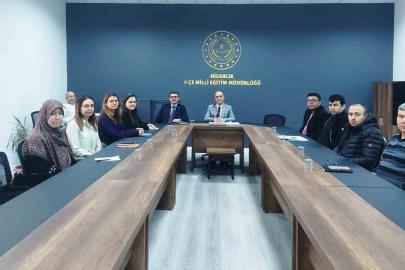 Hisarcık’ta branş öğretmenleri toplantıları başladı