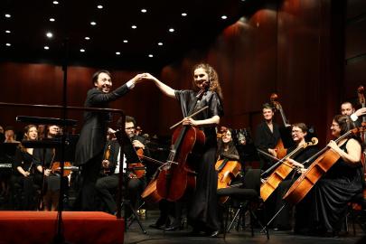 İnsan hakları günü konserine diplomatik ve sanatsal buluşma