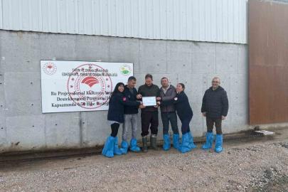 Mahmudiye’nin ilk ari işletmesi sertifikalandırıldı