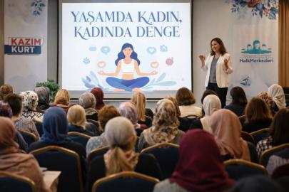 Odunpazarı’nda kadınlara denge ve iyi oluş seminerleri