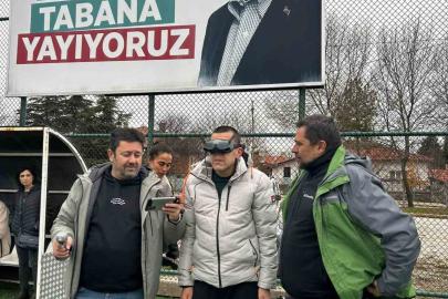Özel bireyler uzmanlar eşliğinde dron uçurmayı deneyimledi