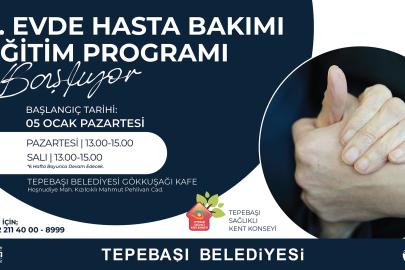 Tepebaşı'ndan ücretsiz bakım eğitimi