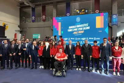 Eskişehir’e yeni spor yatırımı, Yunus Emre Spor Salonu hizmette!