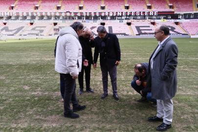 Fethi Heper Stadı’nda çim saha için kritik hamle!