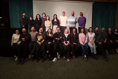 Gençler menajer Eyüboğlu ile atölyede buluştu