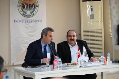 İnönü’de tarım ve sulama için ortak akıl buluşması yapıldı
