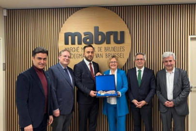 MÜSİAD Eskişehir'den Belçika'da önemli temaslar