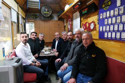 Başkan Albayrak’tan taksici esnafını ziyaret etti