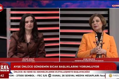 Ünlüce müjdeyi Kanal 26'da verdi!