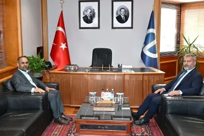 Yıldırım'dan Rektör Yusuf Adıgüzel’e ziyaret!