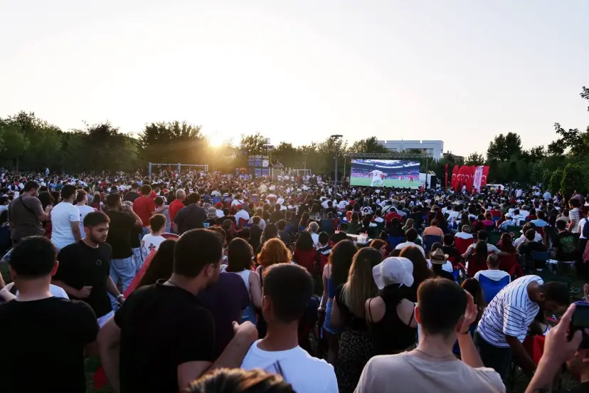 Eskişehir'de Dede Korkut'ta Dünya Kupası Heyecanı