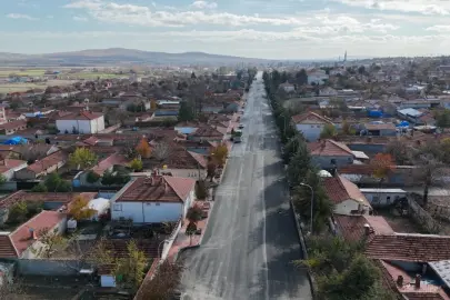 Mahmudiye'de doğalgaz için ilk kazma vuruldu!