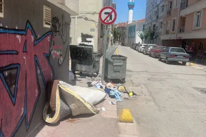 Tepebaşı’nda Çöp İsyanı