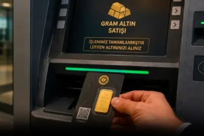 ATM’lerden 24 Saat Altın Satışı Başladı