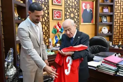 Merih Demiral’dan Bahçeli’ye Ziyaret