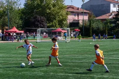 30 Ağustos Zafer Bayramı Mini Minikler Futbol Şenliği Coşkuyla Başladı